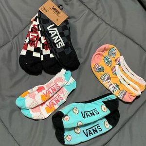 Vans No Show Socks- 6 pairs never worn!